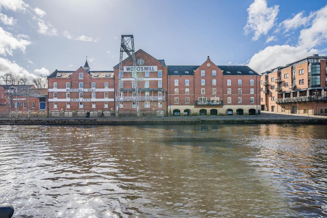 Woodsmill Quay Riverside Apartment - Heart Of ยอร์ค ภายนอก รูปภาพ